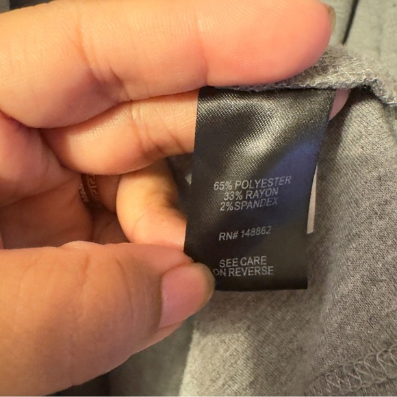 Torrid Drape Front Cardigan Grey Women Size 2X - Picture 6 of 8